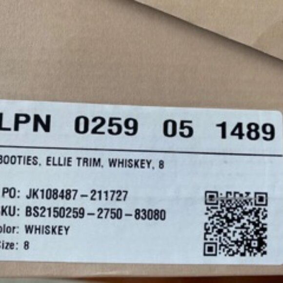 JustFab Ellie Trim Heeled Sherpa Lined Women's Boot Size 8 Tan/Brown New W/ Box - Picture 4 of 4